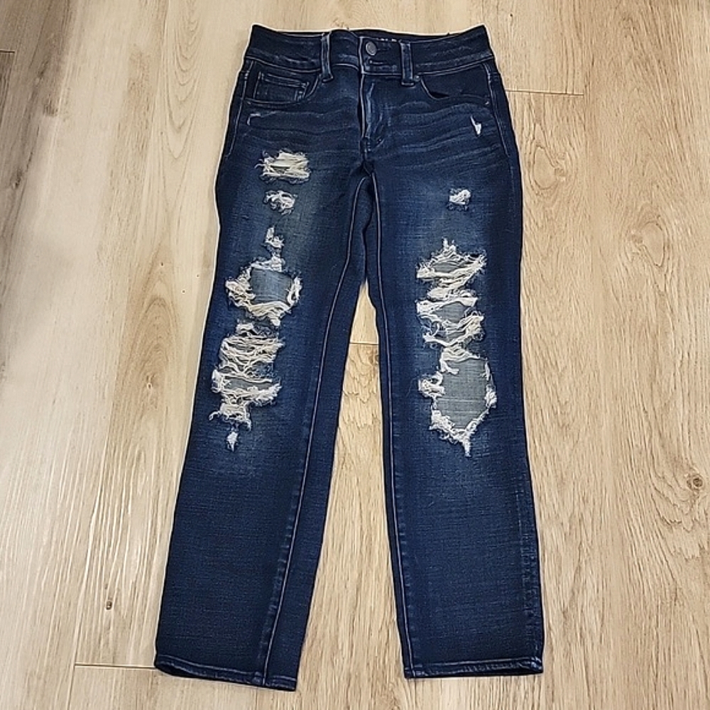 🍃 American Eagle Super Super Stretch 0 Regular